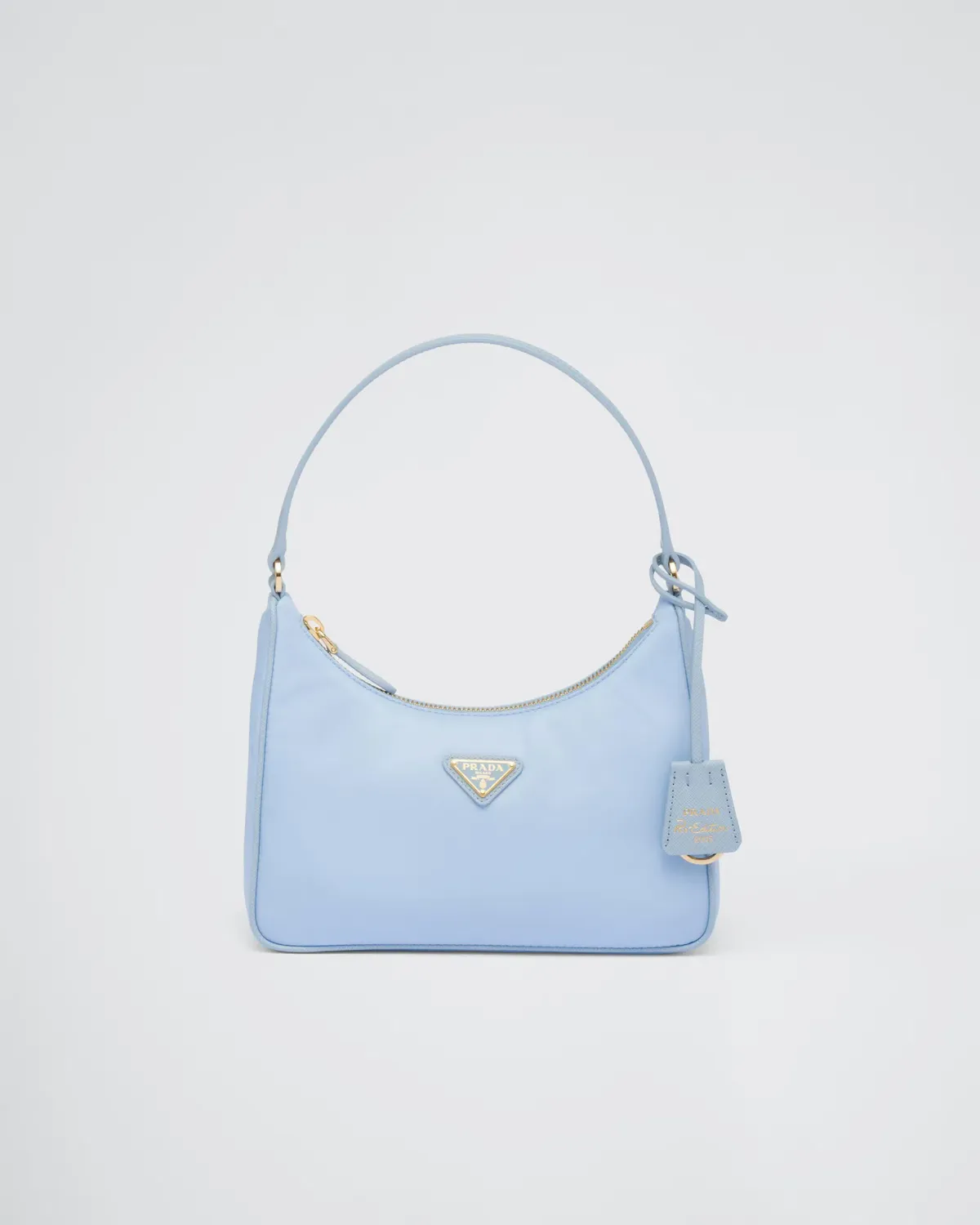 Prada Re-Edition 2005 Re-Nylon & Saffiano Mini Bag Pale Blue - Image 1