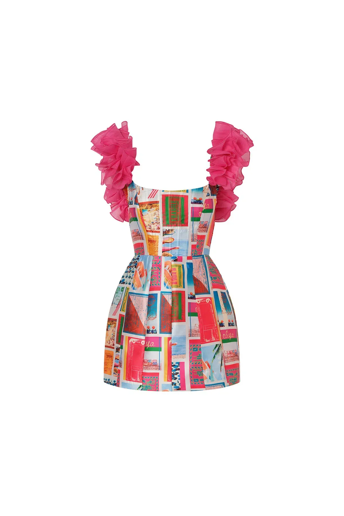 Eliya The Label Ravello Mini Dress Print Size 12 - Image 5