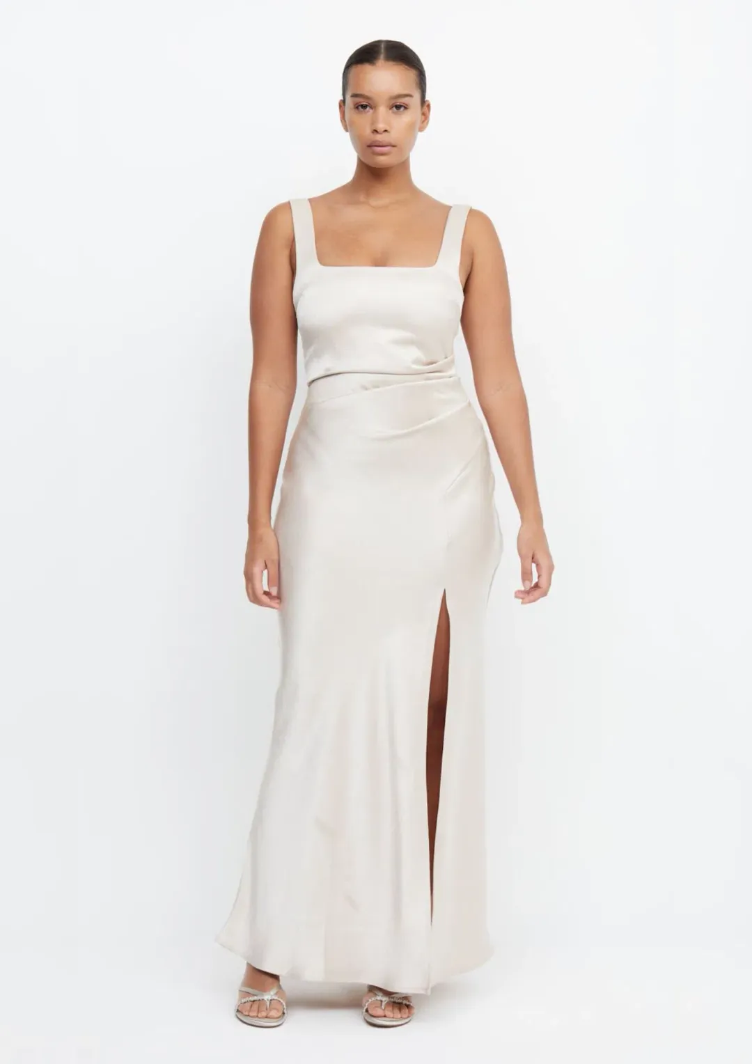 Bec & Bridge Dreamer Square Neck in Sand Size 12 for rent on The Volte - main image