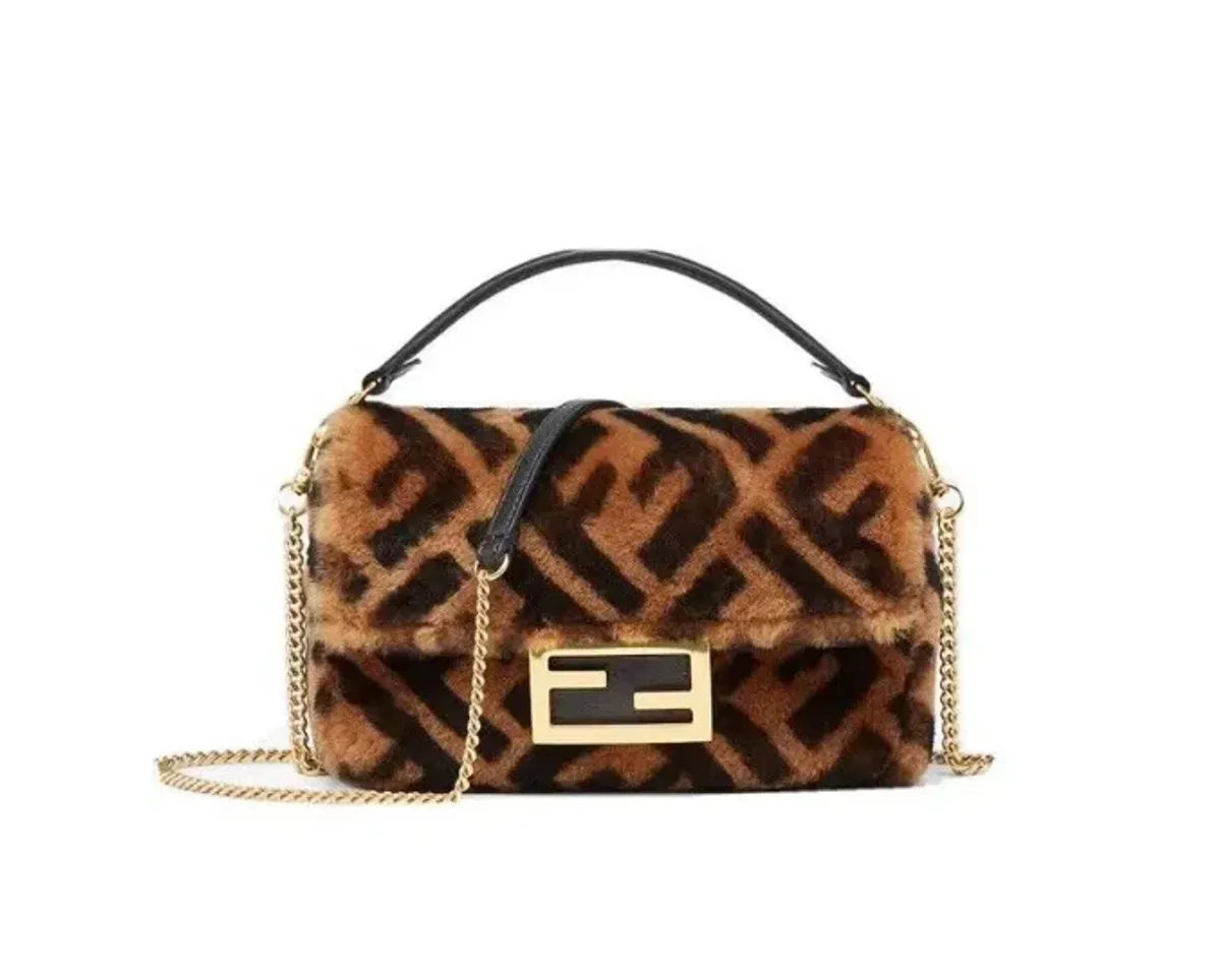 Fendi Mini Baguette Fur - Image 1