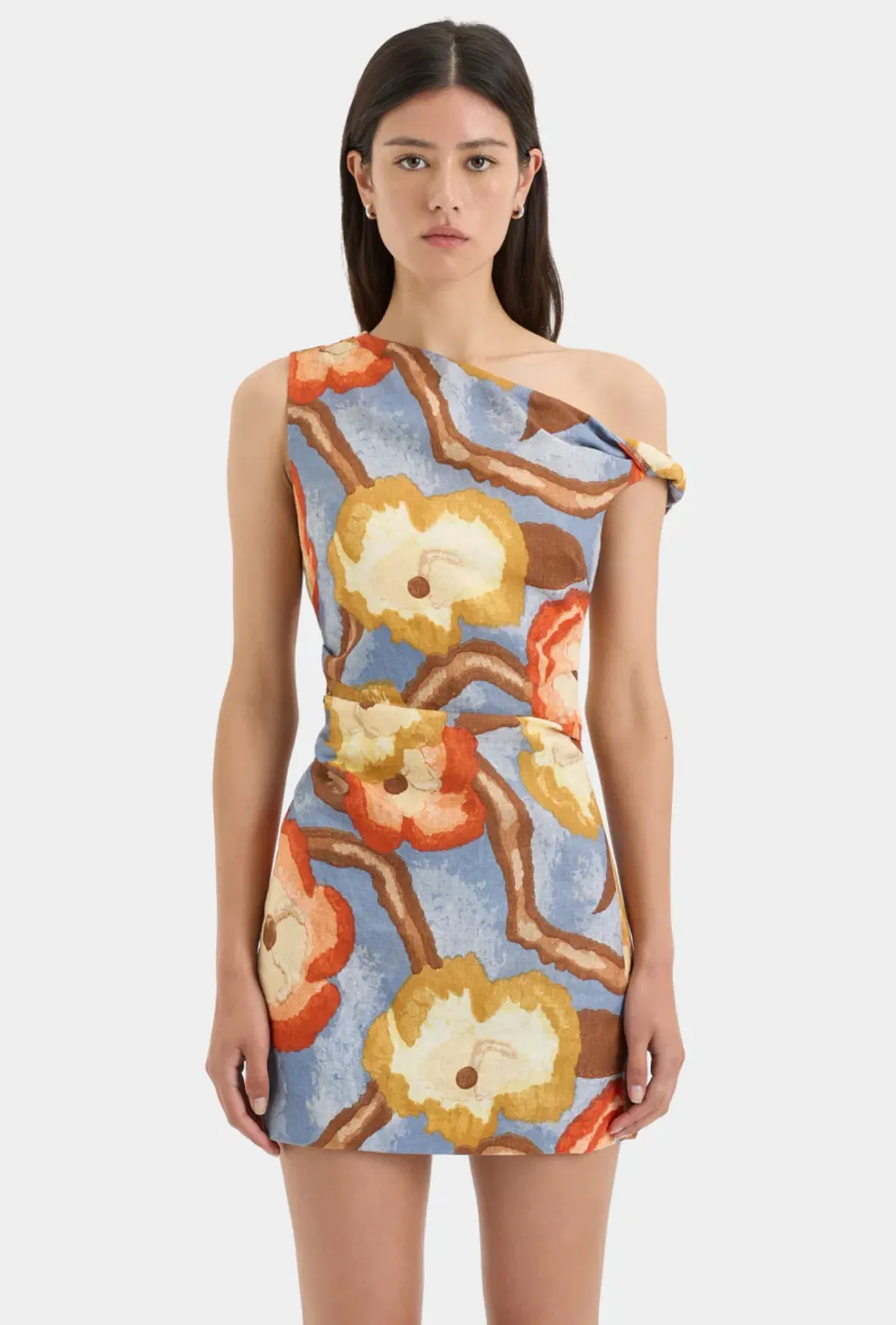 Sir the label The Avery Twist Mini Dress Camellia Size 10 - Image 2