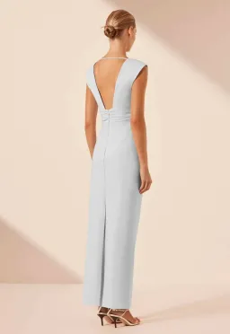 Shona Joy Lani Plunged Cut Out Maxi Dress Sky Size 8 for rent on The Volte - image 2