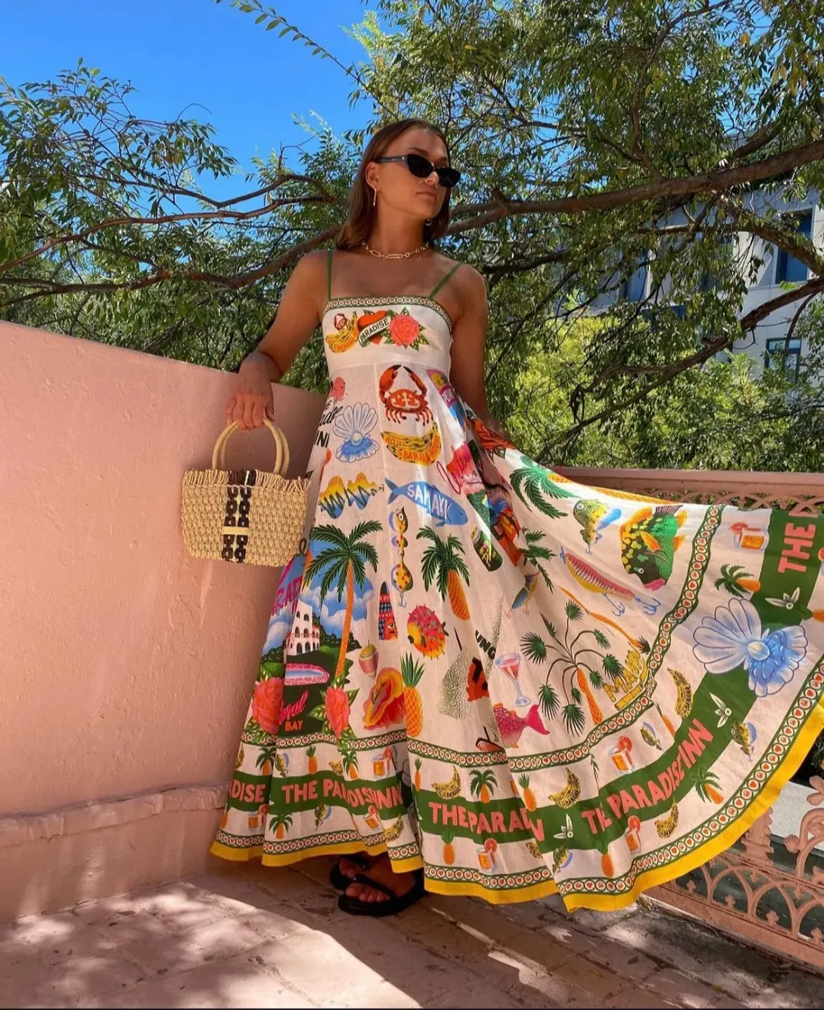 Alemais Paradiso Sundress Print Size 8 - Image 1