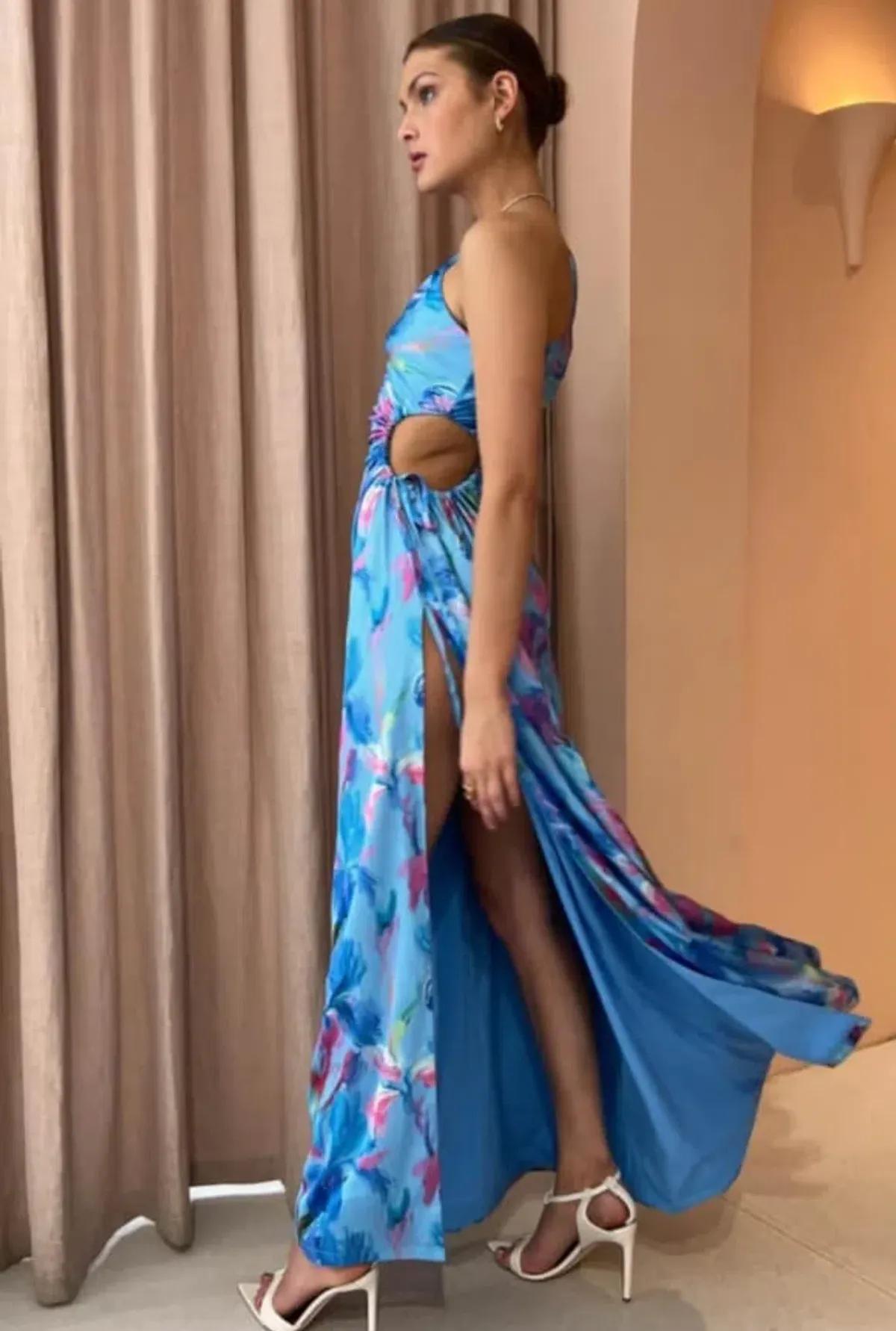 Sonya Moda Nour Dress in Zuri Print Size 10 - Image 6