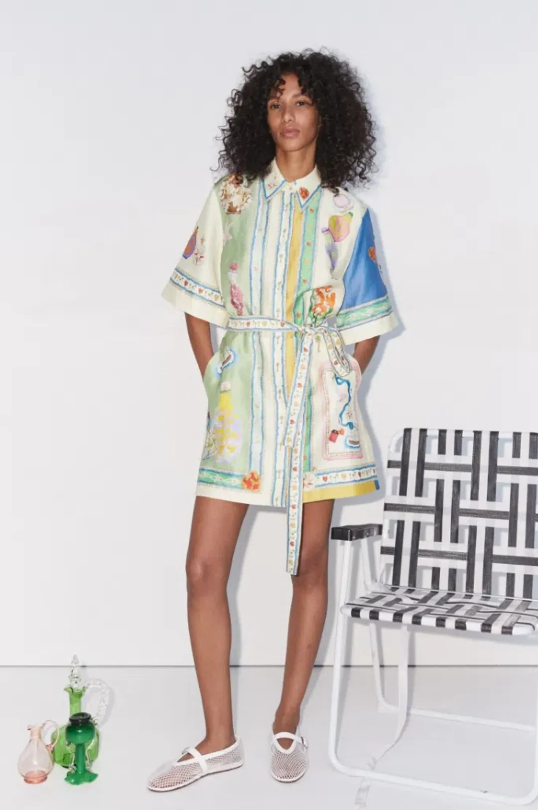 Alemais Elixir Mini Dress s8 for rent on The Volte - main image