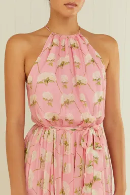 Palm Noosa Bluebell Dress in Pink Diamond Hydrangea Size 10 for rent on The Volte - image 4