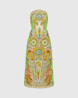 Alemais Pinball Bodice Midi Dress Multi Size 8 for rent on The Volte - image 5