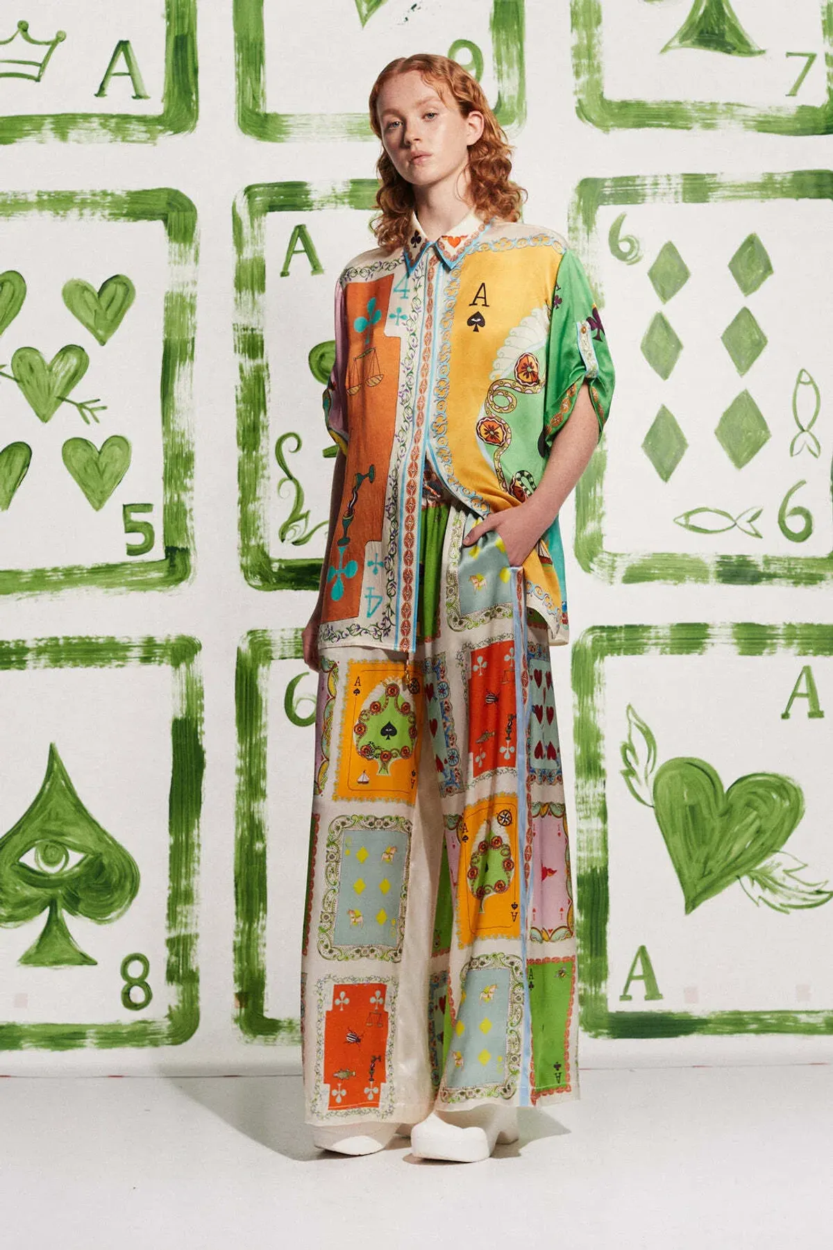 Alemais Rumy Pant and Shirt Set Multi Size 6 - Image 1