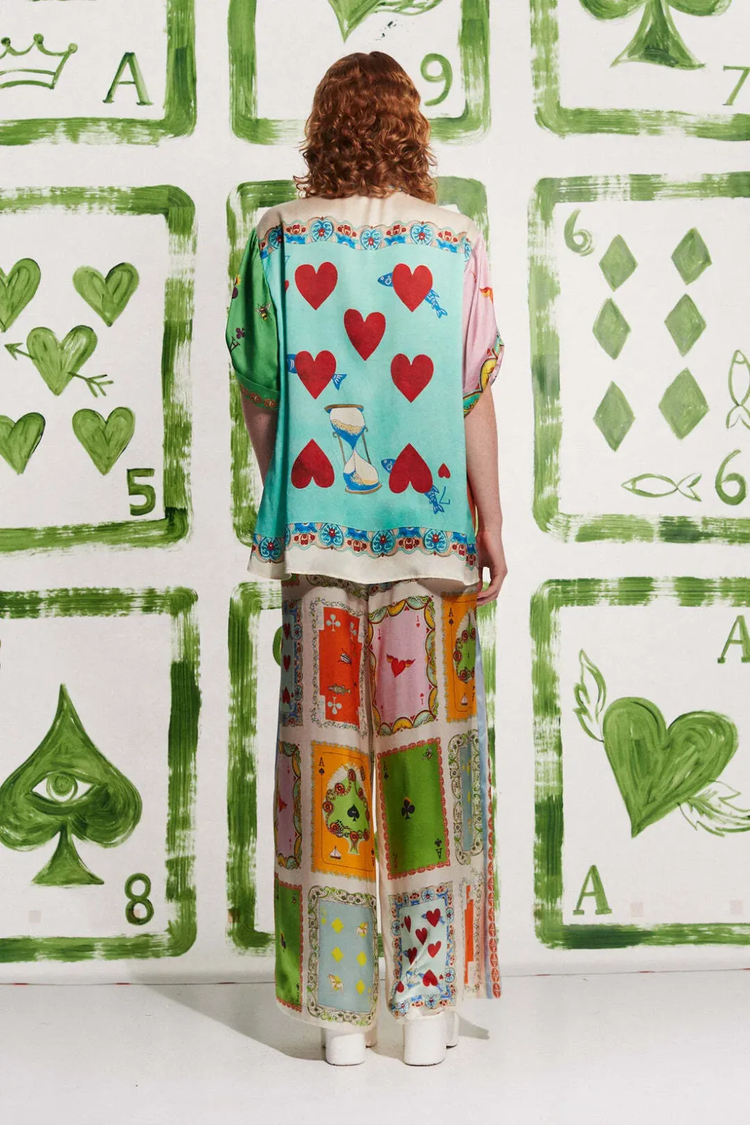 Alemais Rumy Pant and Shirt Set Multi Size 6 for rent on The Volte - main image