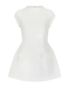 Odd Muse The Ultimate Muse Cap Sleeve Mini Dress White Size 8 for rent on The Volte - image 4