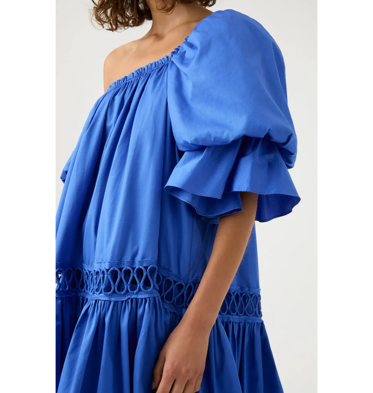 Aje Inspiration Mini Dress in Blue Size AU 14 - Image 2