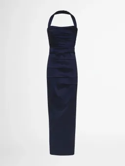 Sheike Carrie Gown Strapless Dress Navy Blue Size AU 8 for rent on The Volte - image 6