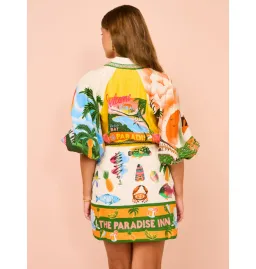 Alemais Paradiso Mini Dress Multi Size AU 14 for rent on The Volte - image 3