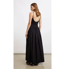 Esse Studios Tri Knit Cotton Dress Black Size AU 8 for rent on The Volte - image 3