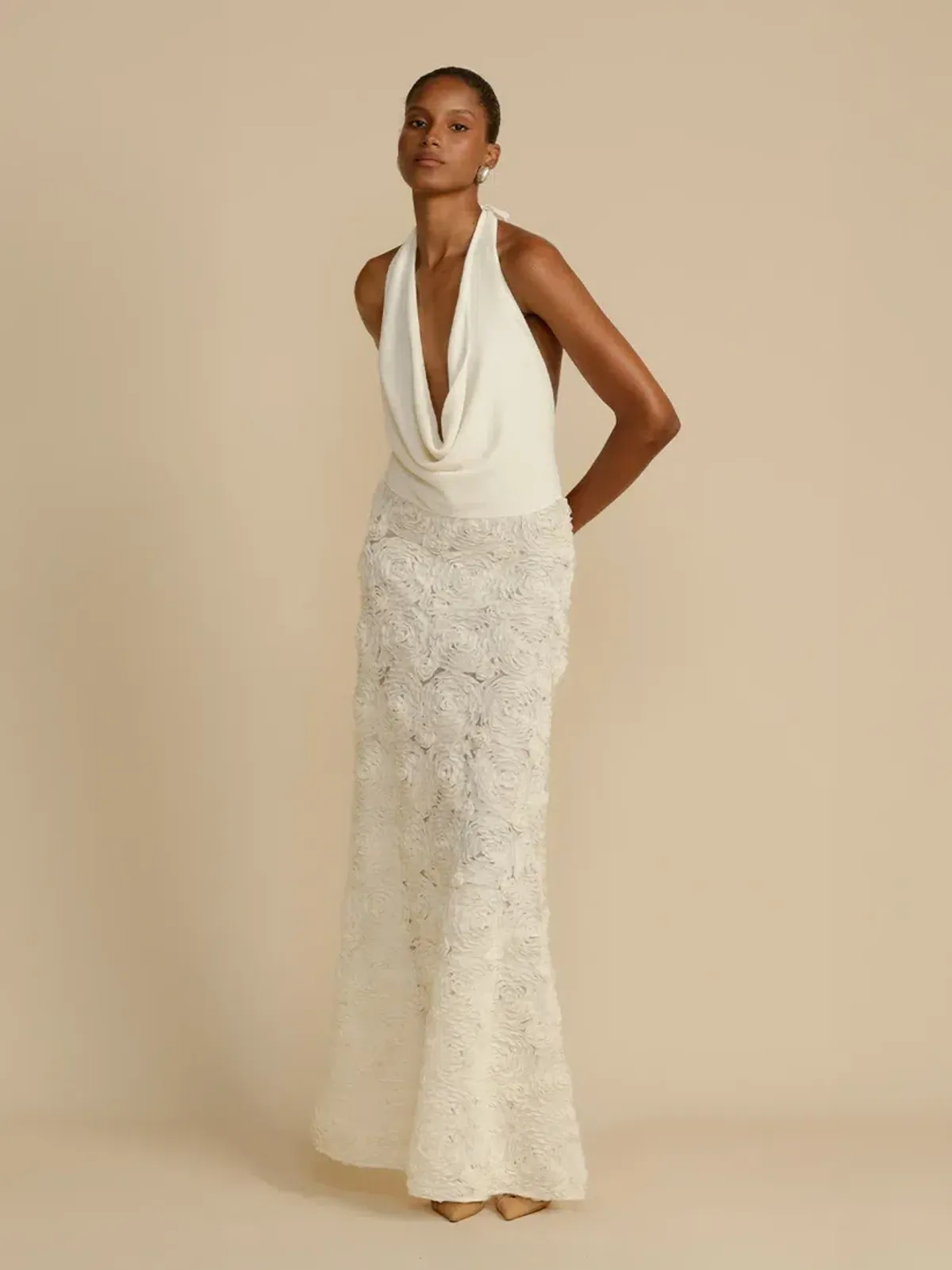 Arcina Ori Adriana Dress White Size AU 8 - Image 2