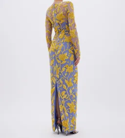 Rachel Gilbert Arya Gown Ice Size AU 10 for rent on The Volte - image 2