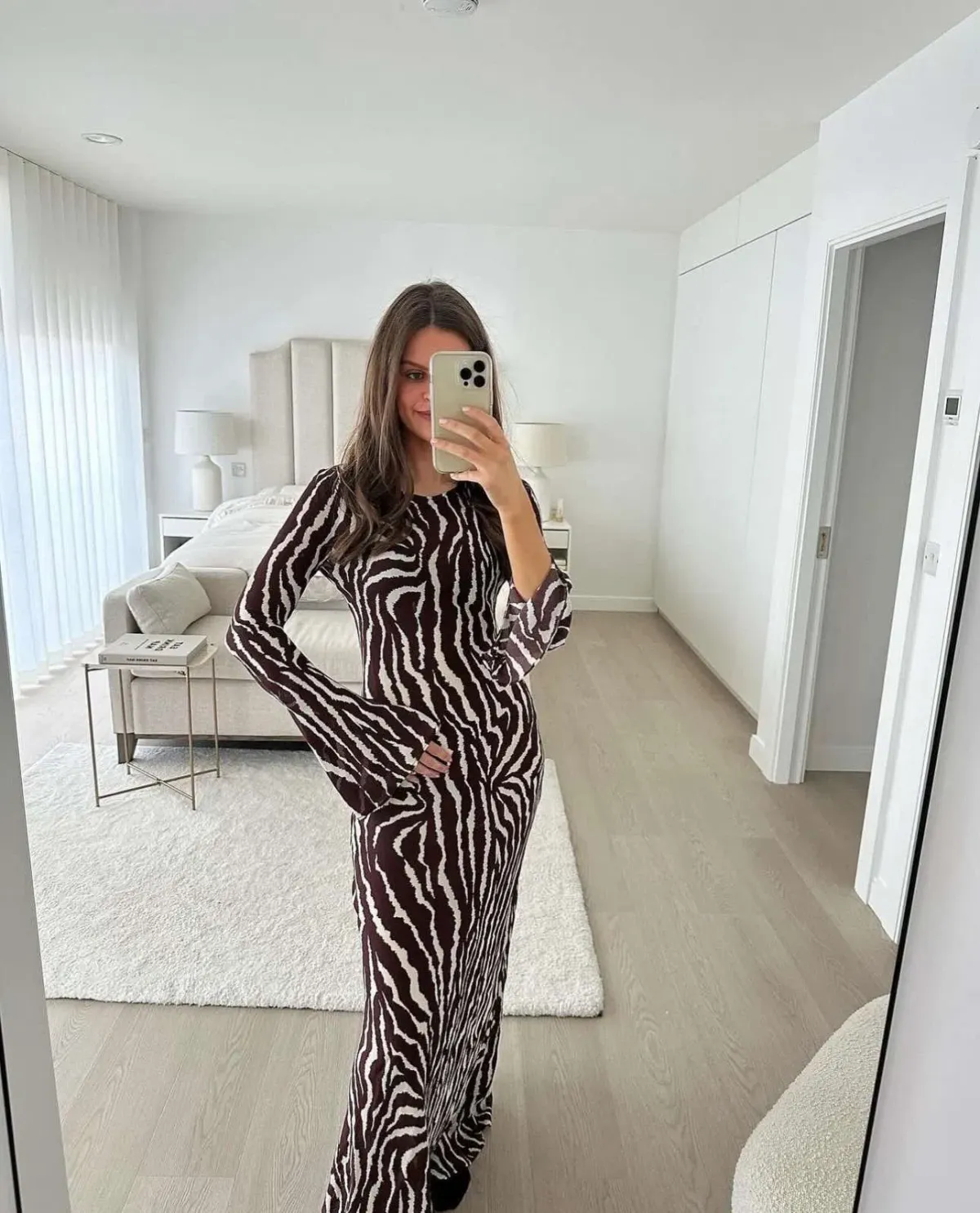 Realisation Par The Gia Maxi Dress Animal Print Size 10 - Image 7