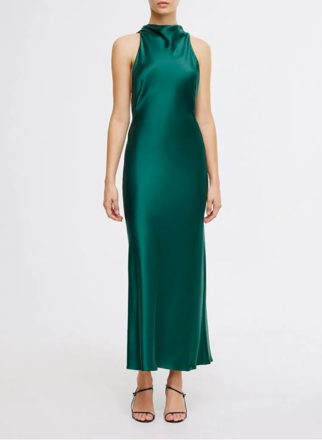Acler Cadell Cadell Midi Dress Emerald Size 6 for rent on The Volte - main image