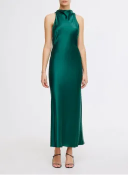 Acler Cadell Cadell Midi Dress Emerald Size 6 for rent on The Volte - image 4