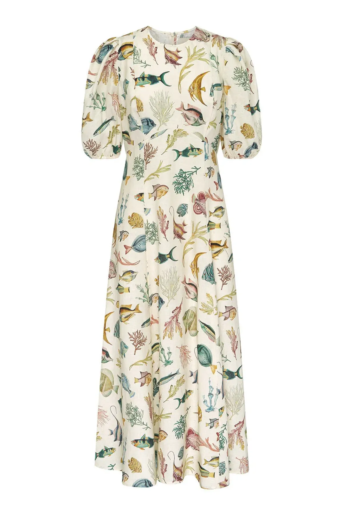 Alemais Wanda Midi Dress in Print Size 8 - Image 3