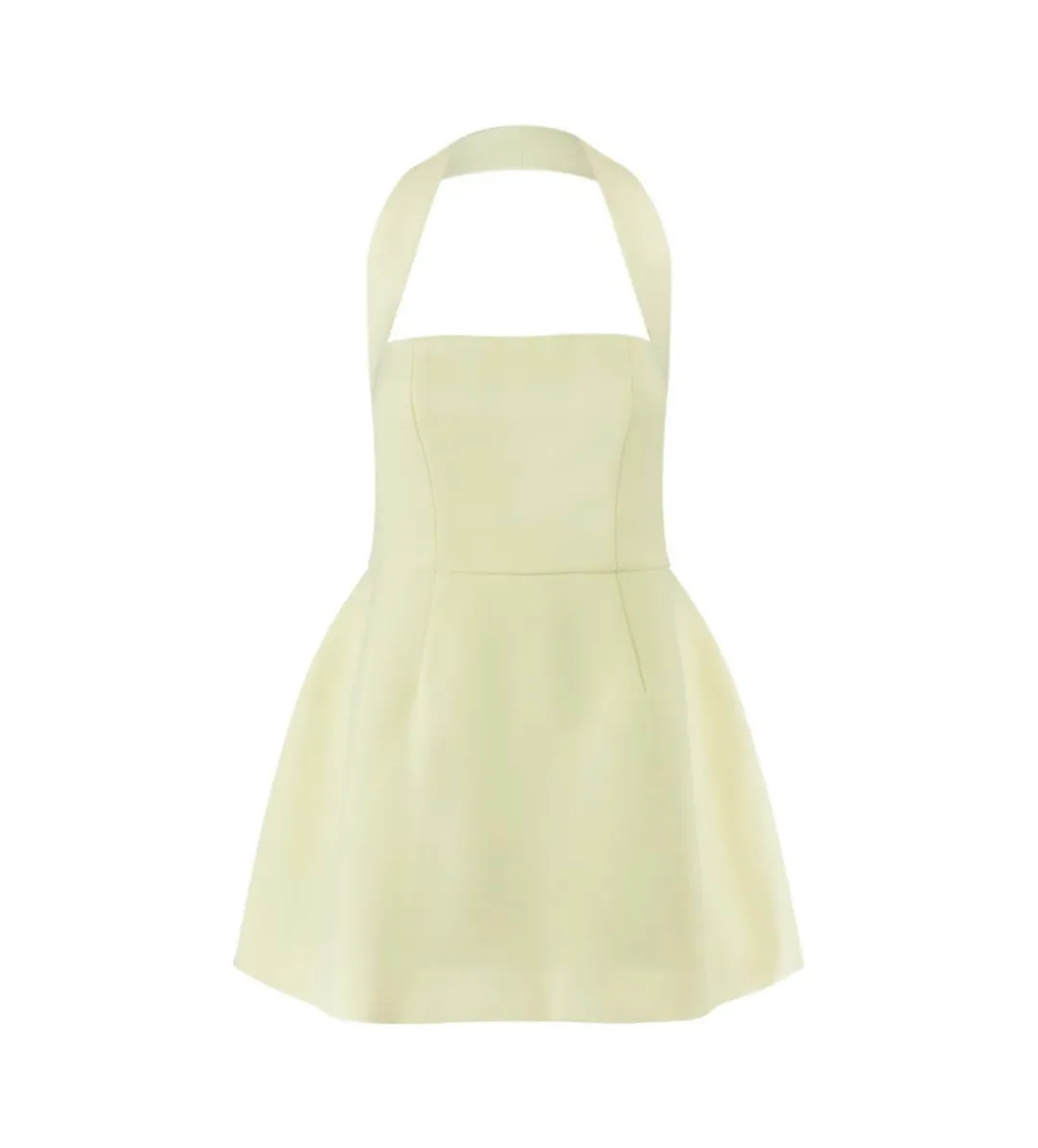 Odd Muse The Ultimate Muse Structured Mini Dress Lime Cream Size 8 for rent on The Volte - main image