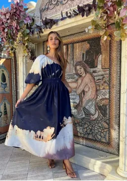 Sheike Vivianne Maxi Dress Multi Size 14 for rent on The Volte - image 2