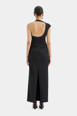 Sir the Label Giacomo Gathered Gown Black Size AU 10 for rent on The Volte - image 2