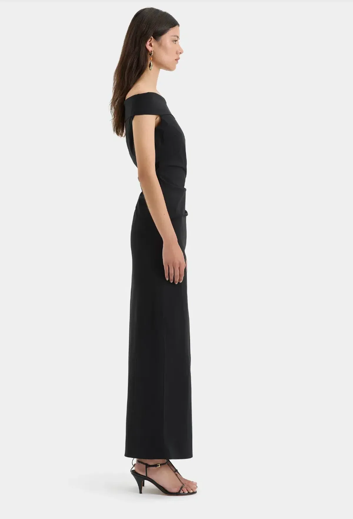 Sir The Label Dahlia Gown Black Size 6 - Image 4