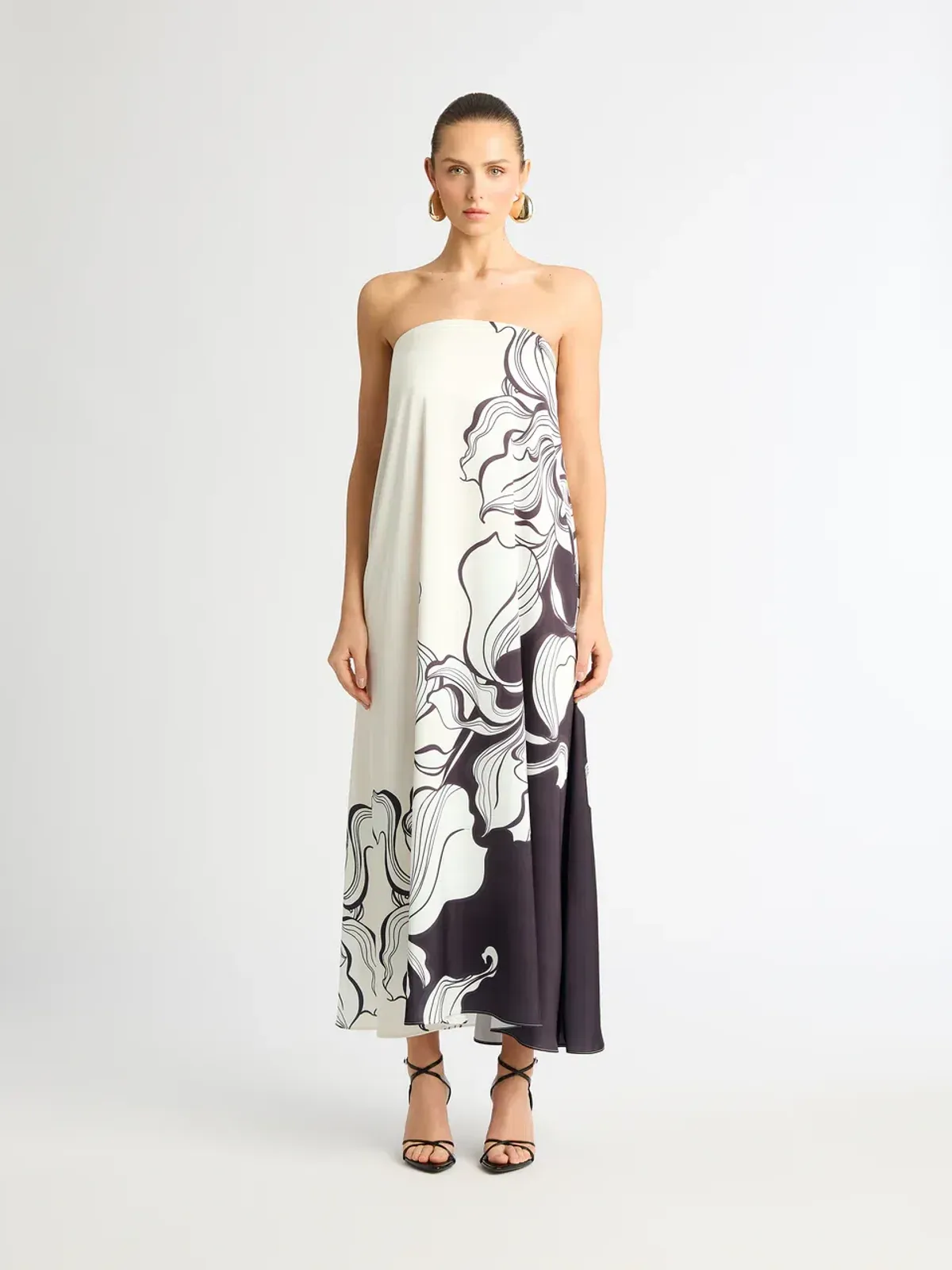 Sheike Tommie Maxi Dress Print Size 6 - Image 1