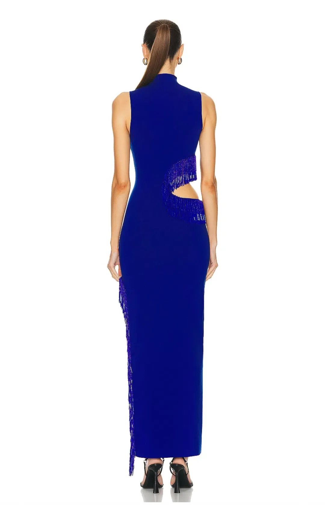 Galvan Beaded Nova Dress in Ocean Size S / AU 8 for rent on The Volte - main image
