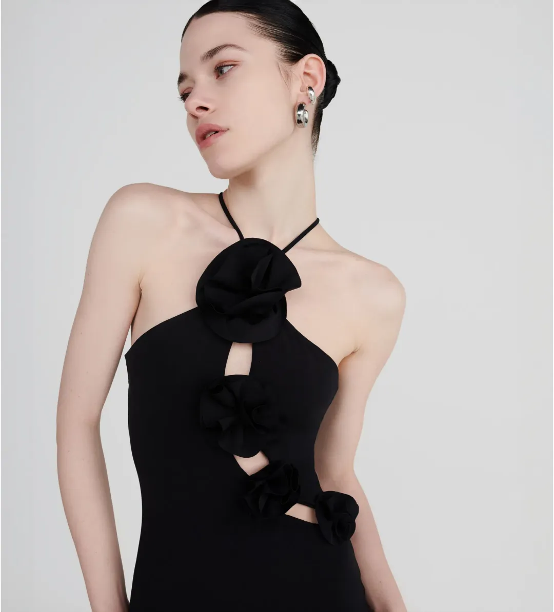 Maygel Coronel Liri Dress Black One Size for rent on The Volte - main image