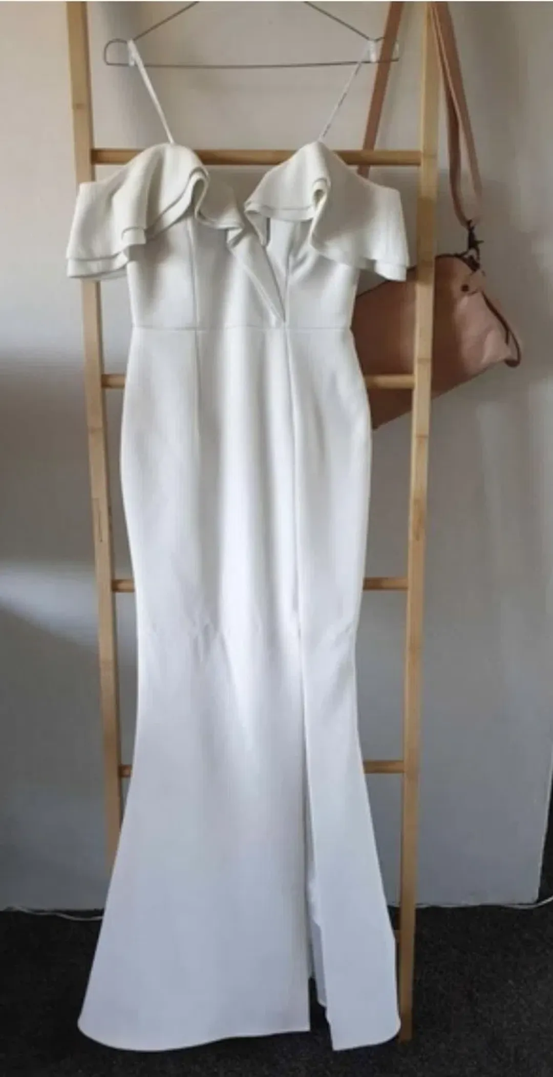 Sheike Allure Maxi Dress White Size AU 12 for rent on The Volte - main image