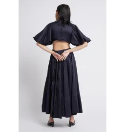 Aje Revitalise Midi Dress Ink Size AU 12 for rent on The Volte - image 4