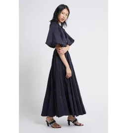 Aje Revitalise Midi Dress Ink Size AU 12 for rent on The Volte - image 3