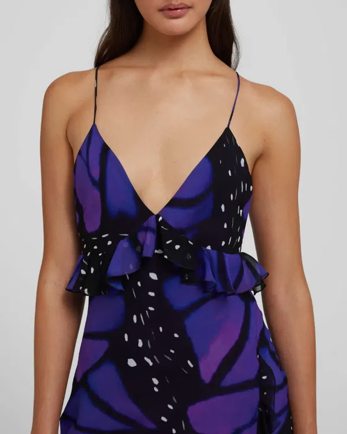 Rat & Boa Beatriz Dress Butterfly Print Size AU 8 - Image 3