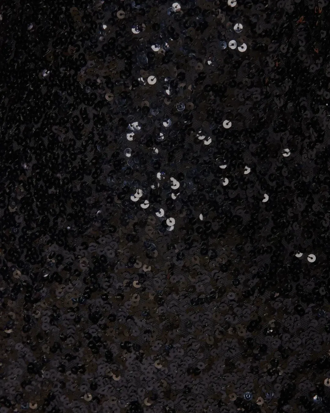 Pilgrim Adelle One Shoulder Gown Black Sequin Size 8 for rent on The Volte - main image