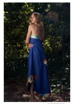 Aston Studio MAEVE DRESS IN NEELAM PAPILLON for rent on The Volte - image 1