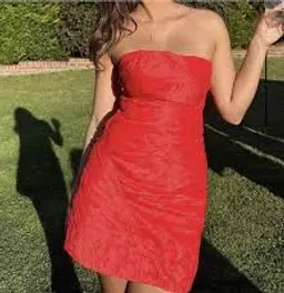 Aje Anima Ruched Mini Dress Size 12 for rent on The Volte - image 8