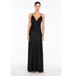 Manning Cartell Liquid Asset Slip Dress Black Size AU 12 Fits 10-12 for rent on The Volte - image 1