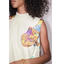 Alemais Chesca Mini Dress Print Size AU 8 for rent on The Volte - image 3