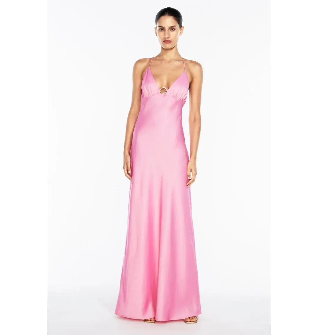 Manning Cartell Liquid Asset Slip Dress Pink Size AU 12 Fits 10-12 for rent on The Volte - main image