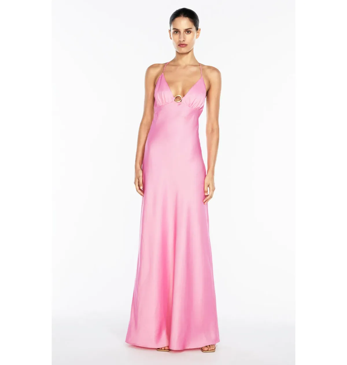 Manning Cartell Liquid Asset Slip Dress Pink Size AU 12 Fits 10-12 - Image 1