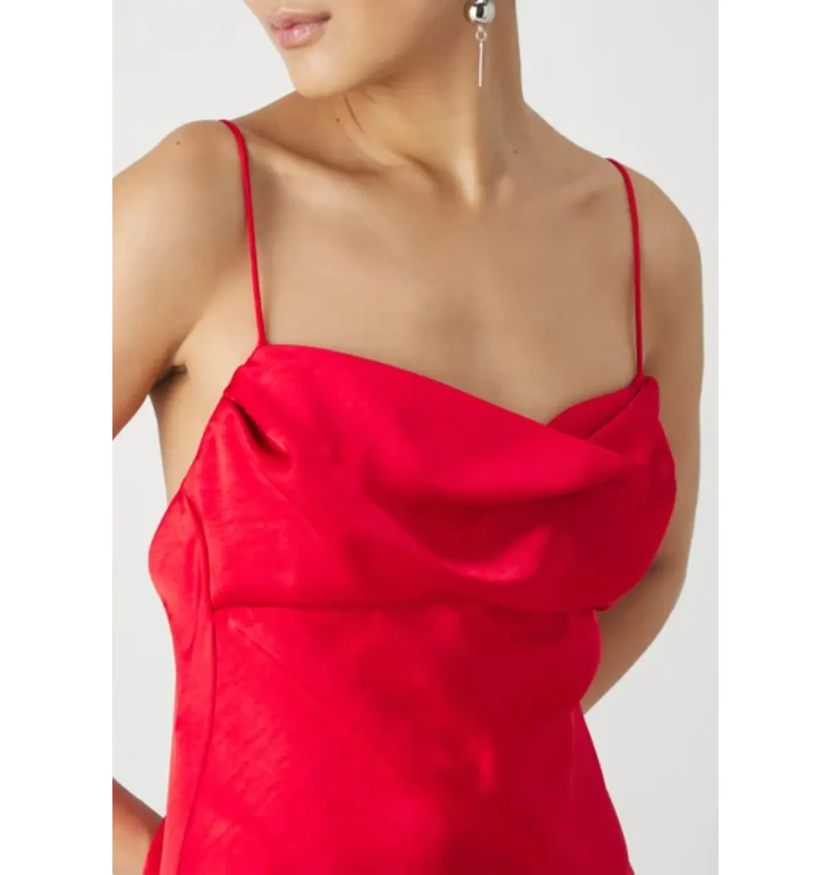 Rachel Gilbert Skyla Gown in Cherry Size AU 6 - Image 2