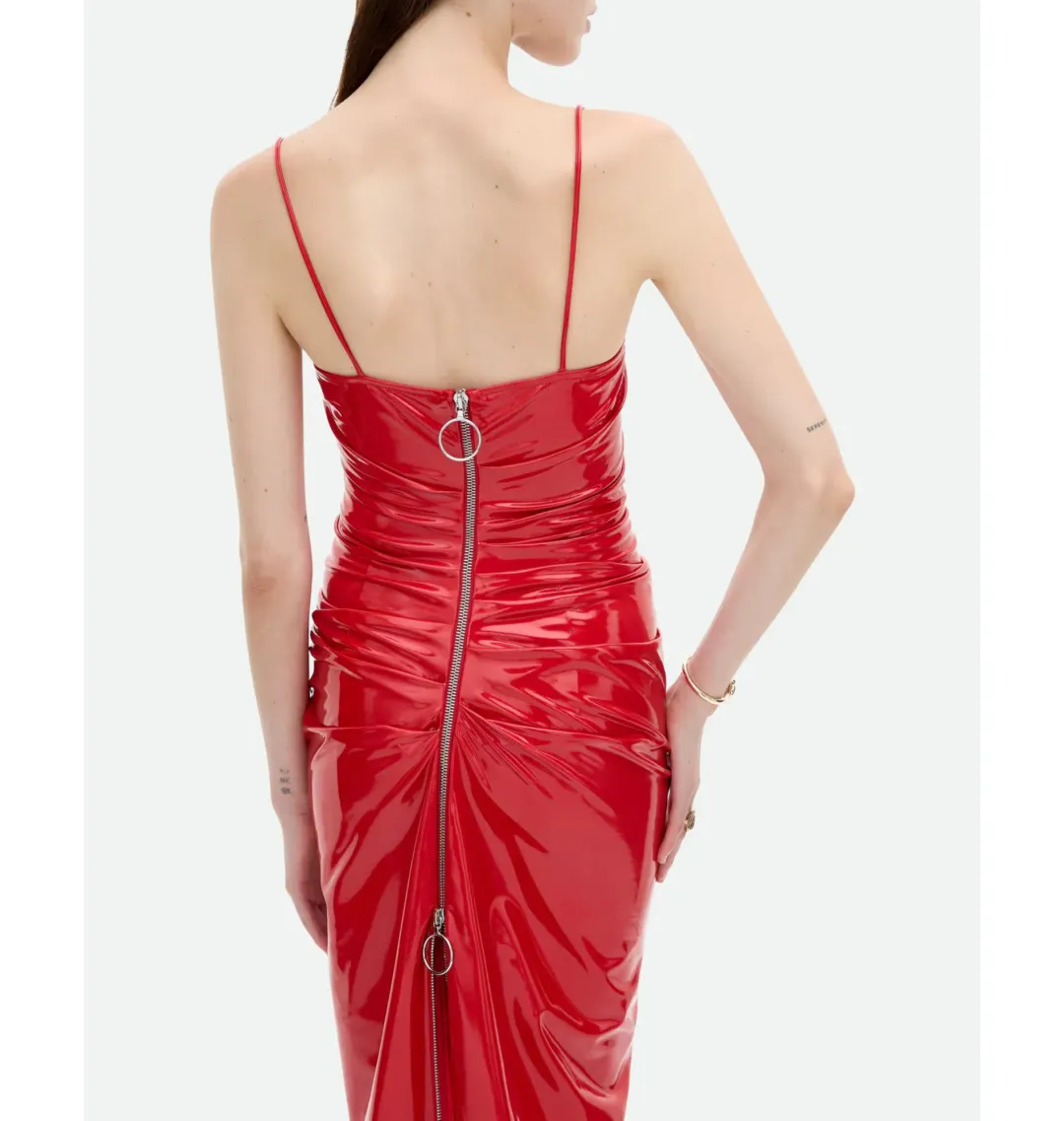 Common Hours Nip Of Candy Dress Red Size AU 8 for rent on The Volte - main image