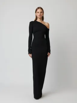 Effie Kats Cayley Gown in Black Size XS / AU 6 for rent on The Volte - image 2