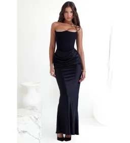 House of CB Persephone Dress Black Size S/Au 8 for rent on The Volte - image 3