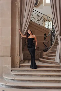 House of CB Persephone Dress Black Size S/Au 8 for rent on The Volte - image 1