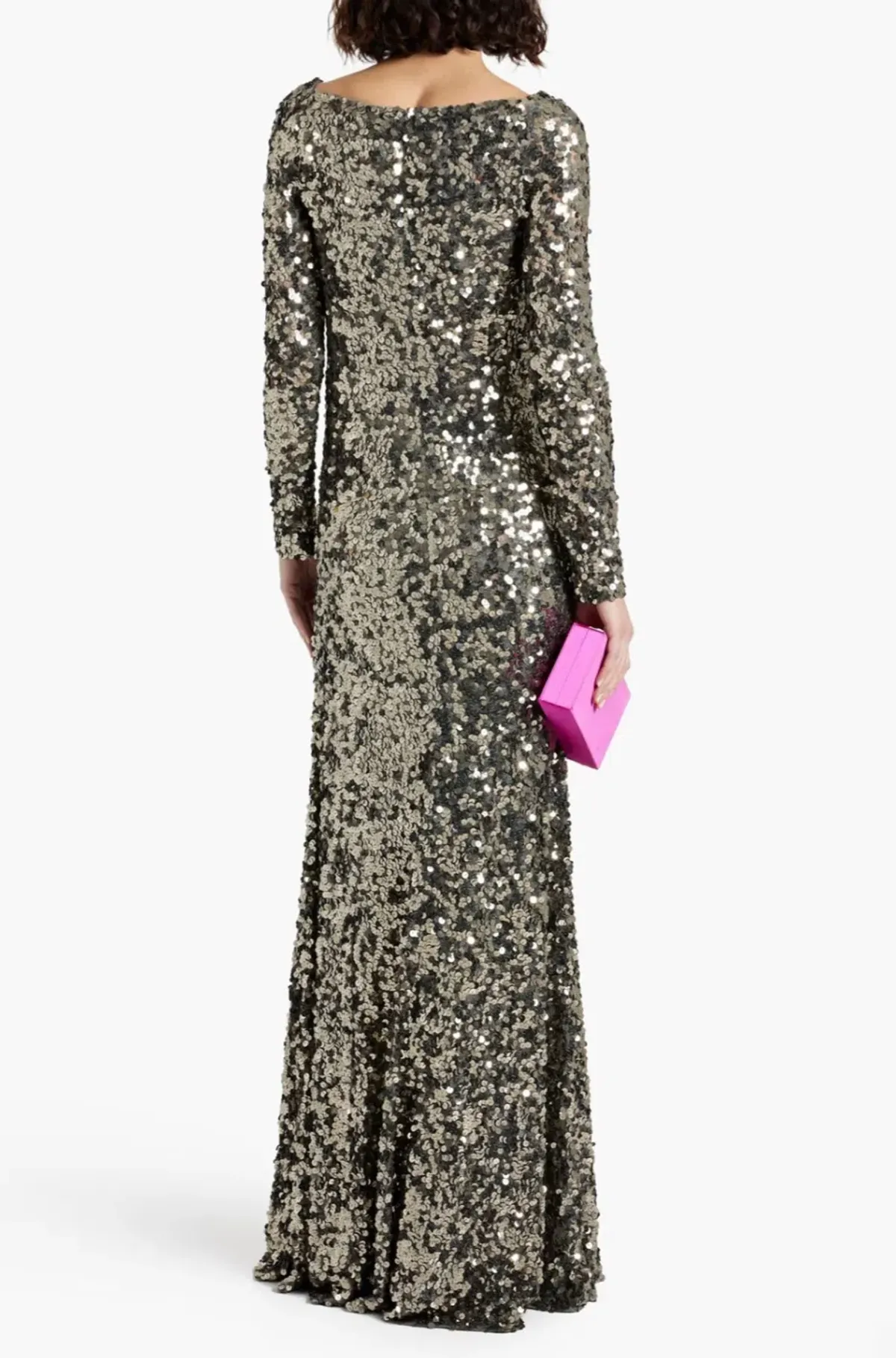 Rachel Gilbert Fleur Gown Gunmetal 6/AU18 - Image 2