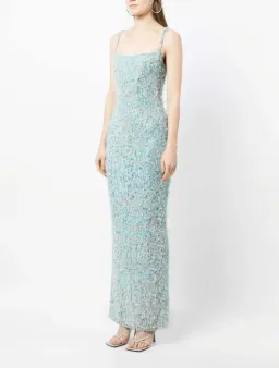 Rachel Gilbert Tilly Gown Blue 1/AU8 for rent on The Volte - image 2