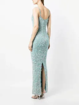 Rachel Gilbert Tilly Gown Blue 1/AU8 for rent on The Volte - image 3